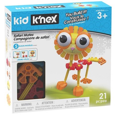 Kid Knex Safari Friends Bauset - Tier Konstruktionsspielzeug für Kleinkinder