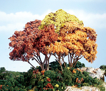 Woodland Scenics 1663 toldo forestal a todas las escalas 151 cu en mezcla de otoño | Zustand: New