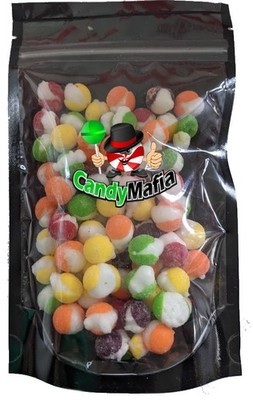 Freeze Dried Mafia Puffs - SOUR flavored 4oz Bag - Freeze Dried SOUR Candy