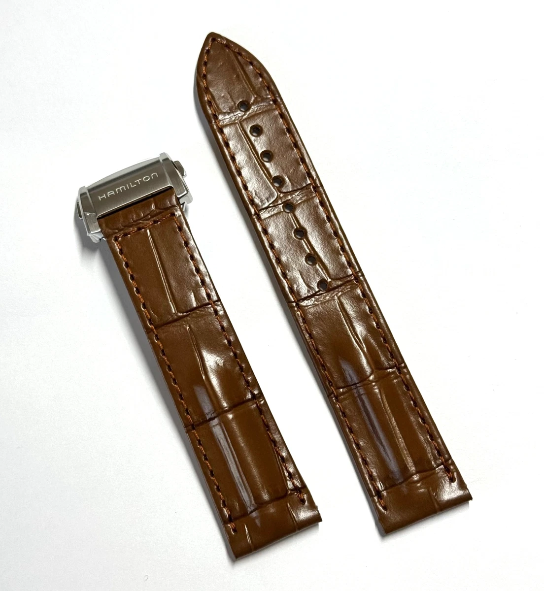 Hamilton Brown 20 mm Band Width Wristwatch Bands for sale | eBay