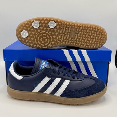 adidas Samba Spikeless Golf Night Indigo Cloud White Blue Bird