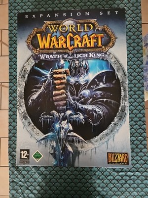 Sehr seltenes Werbetafel World Of Warcraft Der Lichkönig Erweiterung 