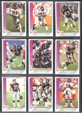1991 Pacific Football, 1 to 275 base set cards, U-PICK, NM/M, BB2