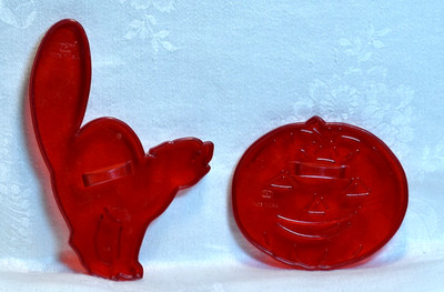 HRM Vtg Design  Cookie Cutter - Jack O Lantern Pumpkin Scary Black Cat Halloween