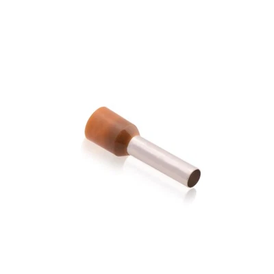 Aderendhülsen isoliert, 10,0mm², Hülsengröße 12,0mm-18,0mm, 100Stk, nach DIN - Bild 1 von 4