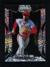 2019 Panini Prizm Tier III White Sparkle Prizm Ozzie Smith #250 HOF b4d