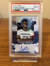 2025-26 Topps - Contemporary Marks Cedric Coward #CM-CC (AU, RC) PSA 10