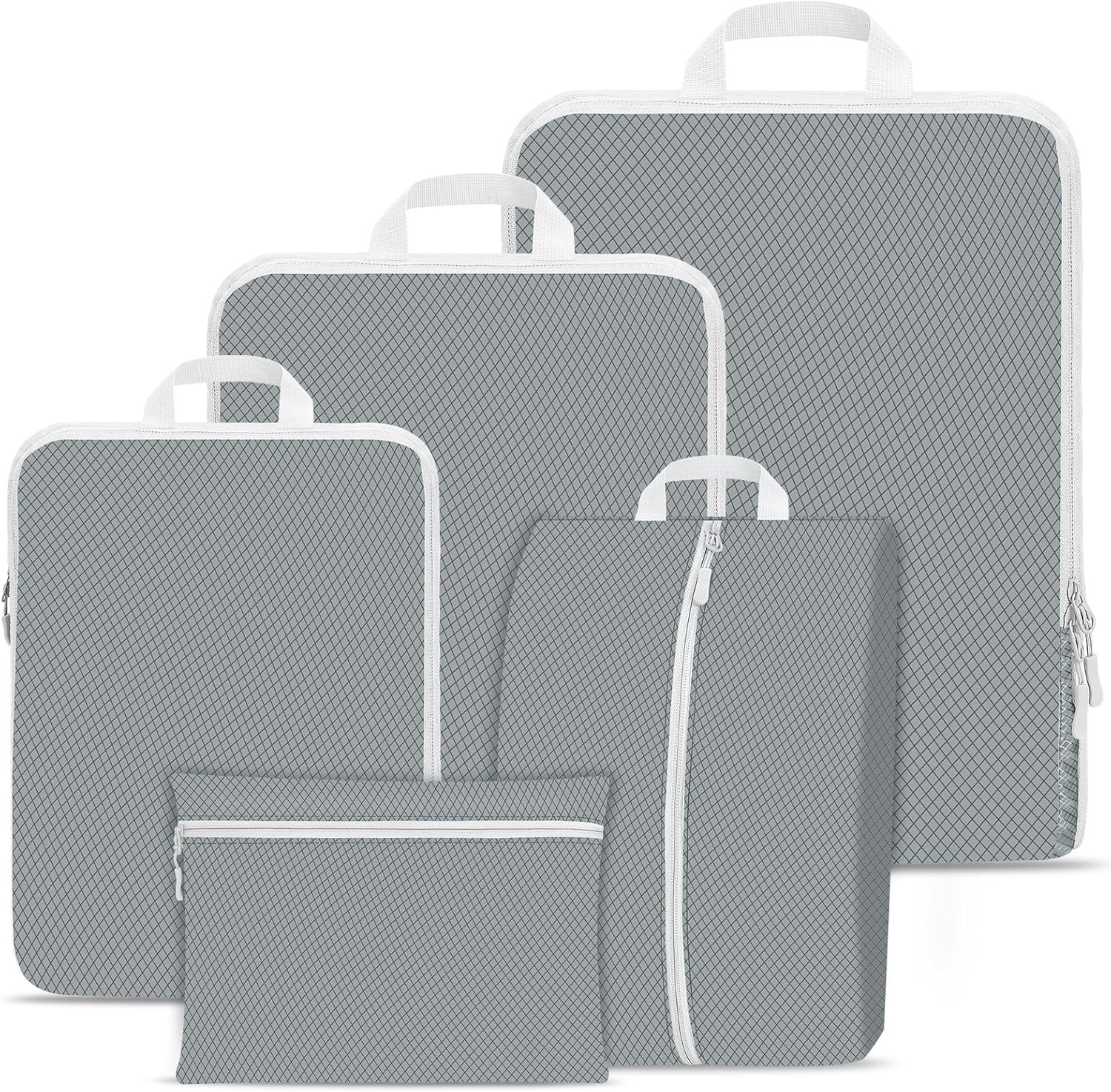 Compression Packing Cubes for Suitcases,Suitcase Organiser Bags,Travel Packing C