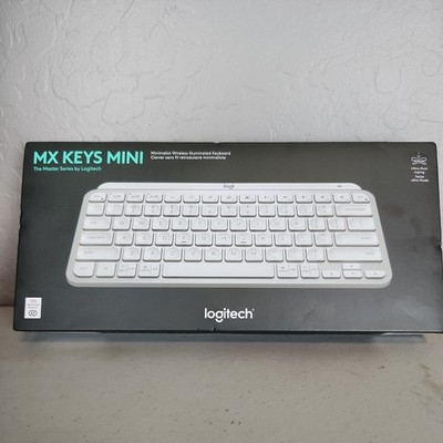 Logitech MX Keys Mini Wireless Keyboard (Pale Gray), English - US
