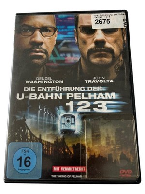 Die Entführung der U-Bahn Pelham 123 DVD Action Thriller Washington