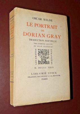 Oscar WILDE - Le portrait de Dorian Gray. Edit. numérotée  1924 - Photo 1/4