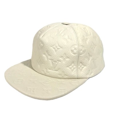 LOUIS VUITTON MP2321 MonogramEmpreinte Casquette Quill 1.0 Cap Hat