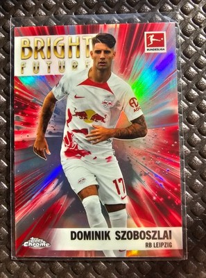 Dominik Szoboszlai   Bright Future BF DSZ   Chrome Insert   Topps Bundesliga 22/