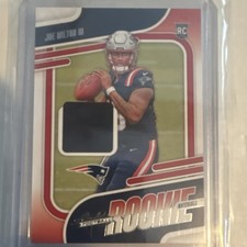 Panini 2024 Absolute Rookie Materials Joe Milton III #ARM-JMN Patriots NFL