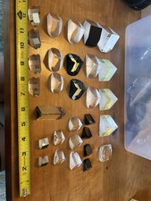 30 Pyramid, Triangular & Irregular Lens Lot