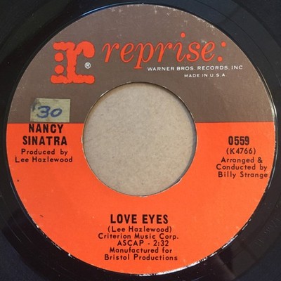 Nancy Sinatra - Love Eyes (7'') (Very Good Plus (VG+)) - 3767921847