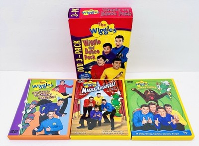 The Wiggles: Wiggle and Dance Pack (DVD, 2005, 3-Disc Set) for
