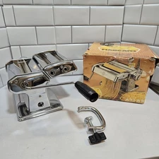 Atlas Marcato Multi Pasta Machine Maker Set Model # 150 mm Deluxe Made in Italy