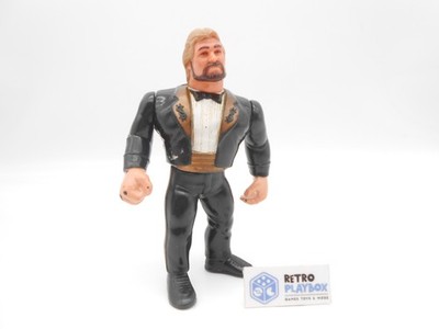WWF The Million Dollar Man Ted DiBiase Anzug Actionfigur Wrestling 1990 /R10F3