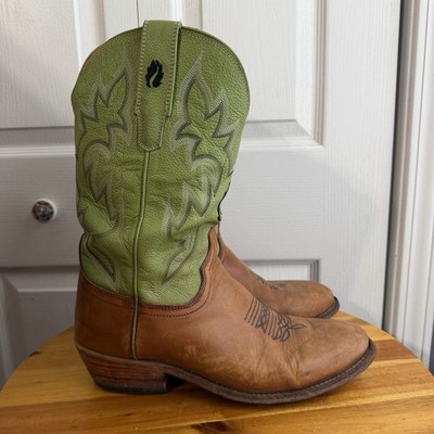 Drew's Boots Hop Valley Brewing Co Sh*tkickers Leather Boots Men's Size 11.5D