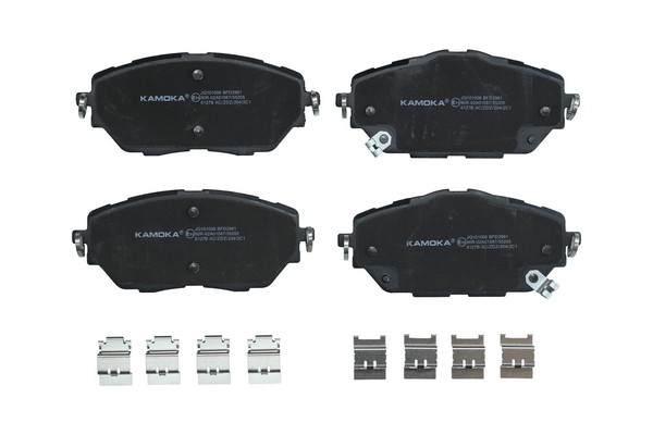 Bremsbelagsatz Scheibenbremse Kamoka JQ101006 FüR Toyota HR Corolla VAN NGX10_-image