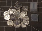 Roll 20x Lot 40% Silver Kennedy 50 C Half Dollar 1965 1966 1967 1968 1969 Tube