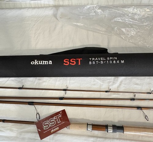 Okuma SST Travel Spin Rod SST-S-1064M Salmon / Steelhead Fishing Graphite NEW - Picture 5 of 15