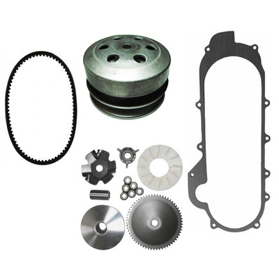 Vitacci  Force 49cc,   Front & Rear Clutch, Belt and Gasket Kit