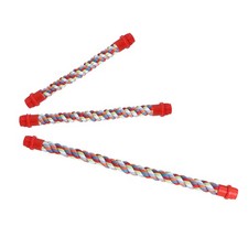 3pcs Cotton Bendable Rope: Perch Swing Bird Chew Toys Parrots Cage Swing