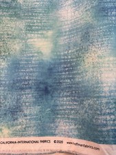 Hoffman Jewel Basin by McKenna Ryan Fabric MRD27 14 Aqua Cotton Choice