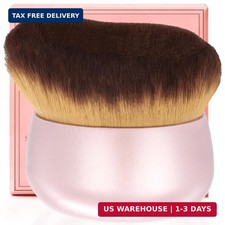 Extra Large Self Tanning Brush,75mm Body Makeup Kabuki, Leg Face Back, Pink Gold