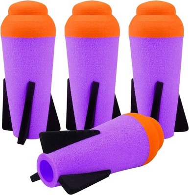 6 Packs Mega Missile Refill for Nerf N-Strike Elite Series, Compatible Darts Meg