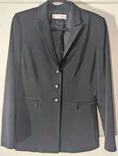 Women's Tahari Arthur S. Levine Classic Black Blazer. Size 10