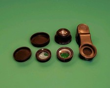 3-in-1 Clip-On Zoom Lens for Cell Phone Universal Android iPhone Smartphones