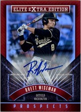 2015 Elite Extra Edition Prospect Autographs #104 Rhett Wiseman Auto - NM-MT