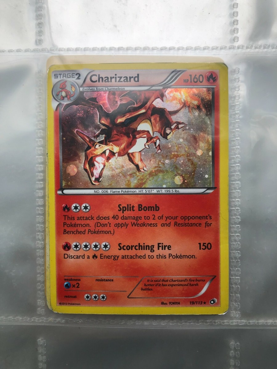 Charizard Cosmos Holo 2013 19/113 Pokémon Card | eBay