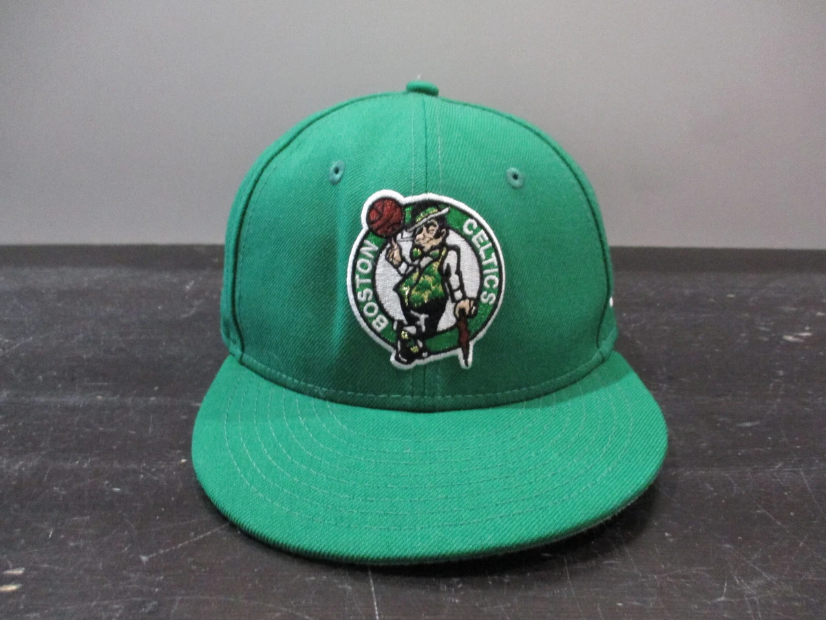 Boston Celtics Hat Cap Snap Back Green White New Era NBA Basketball Mens