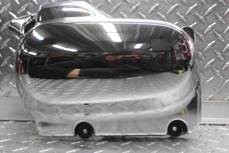 Yamaha V Star 650 XVS650A 2006 clásico cubierta lateral izquierda del motor Foto 2 de 4