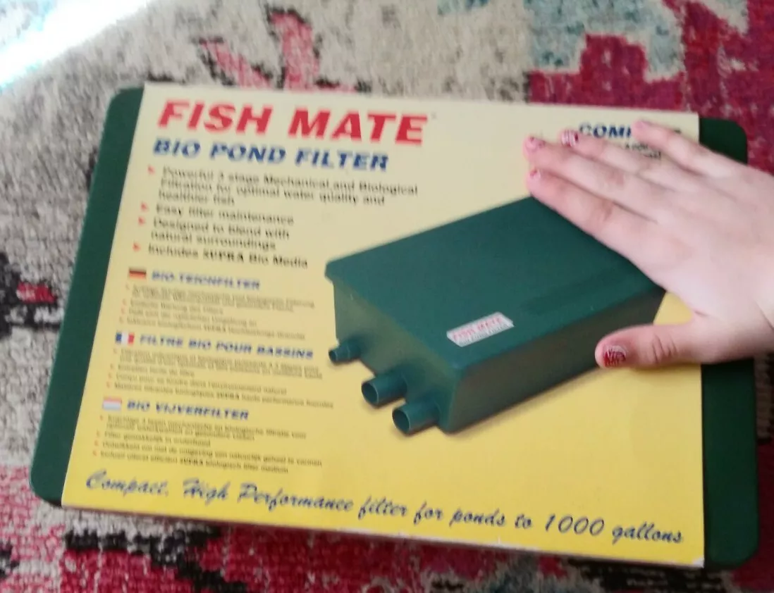 Fishmate pond hotsell filter