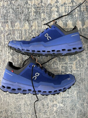 Cloudultra Cloud Running Shoes Men's Blue Tan Sneakers Men s Blue Men Size 9