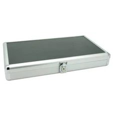 Locking Aluminum Display Case Storage Organizer Sales Presentaiton  Case 