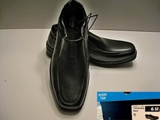 Stafford Buck Black Youth Dress Shoe Size 6M Youth NEW