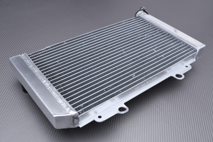 Radiateur d eau Racing renforcé HISUN FORGE 500 en alu premium haute performance - 2