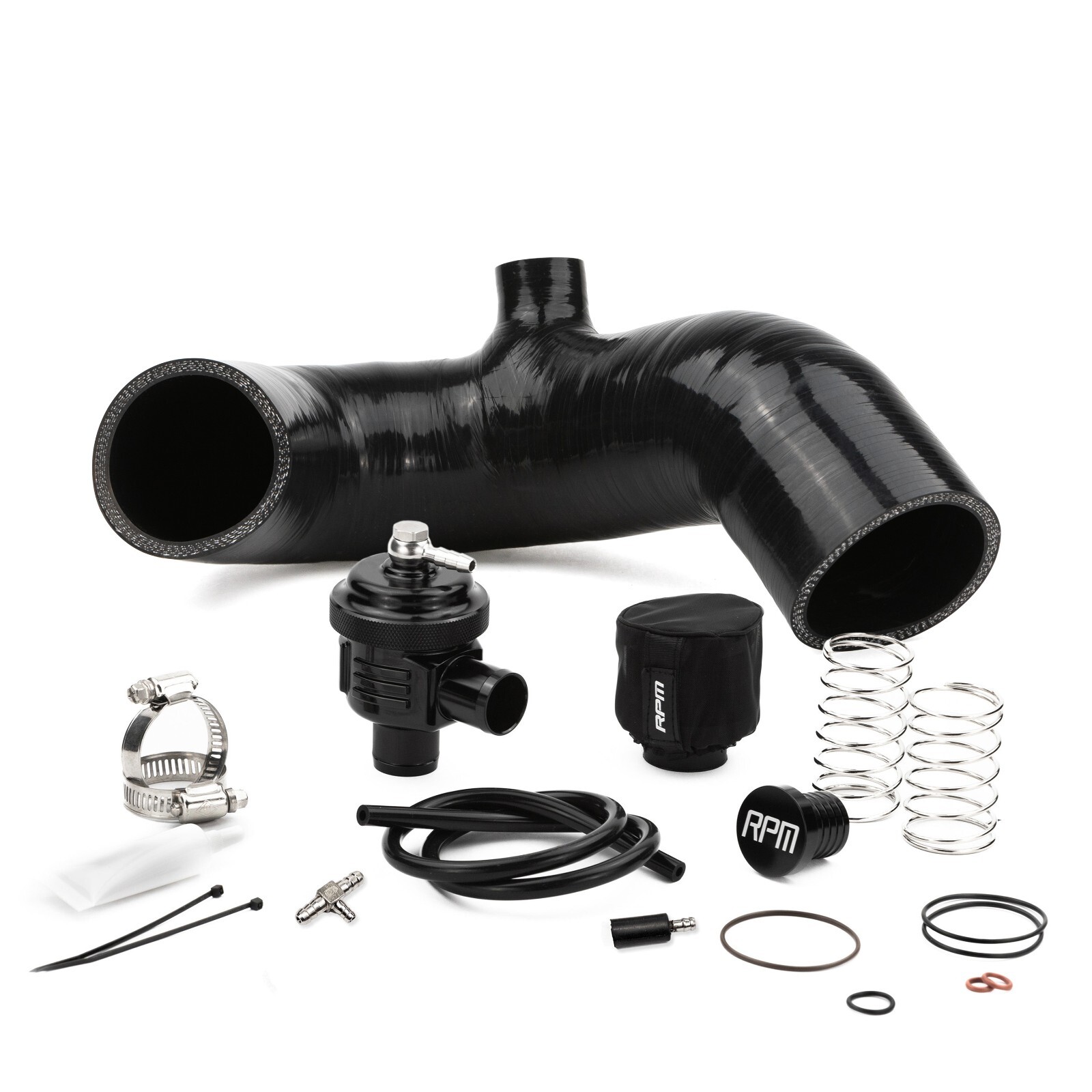 RPM Black Blow Off Valve Kit for Can-Am Maverick R X rs with Smart-Shox 2024-25