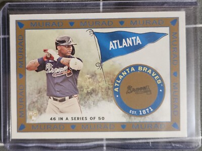 2021 Topps Allen & Ginter T51 Murad Reimagined #46 Cristian Pache - Braves RC