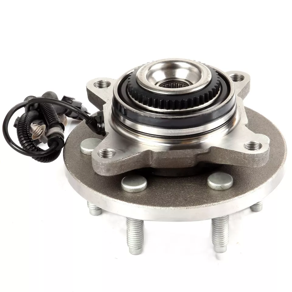 Set 4 Front Fits 2011 2012 2013 Ford F-150 4WD CV Axle Shaft & Wheel Hub Bearing Foto 3 de 4