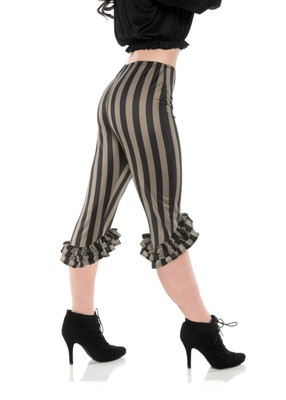 ruffle capri leggings