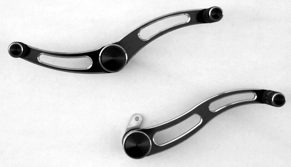 Floorboards Forward Controls Brake Lever Heel Toe Shifter Harley Fatboy 1986-99 - Image 2 of 4