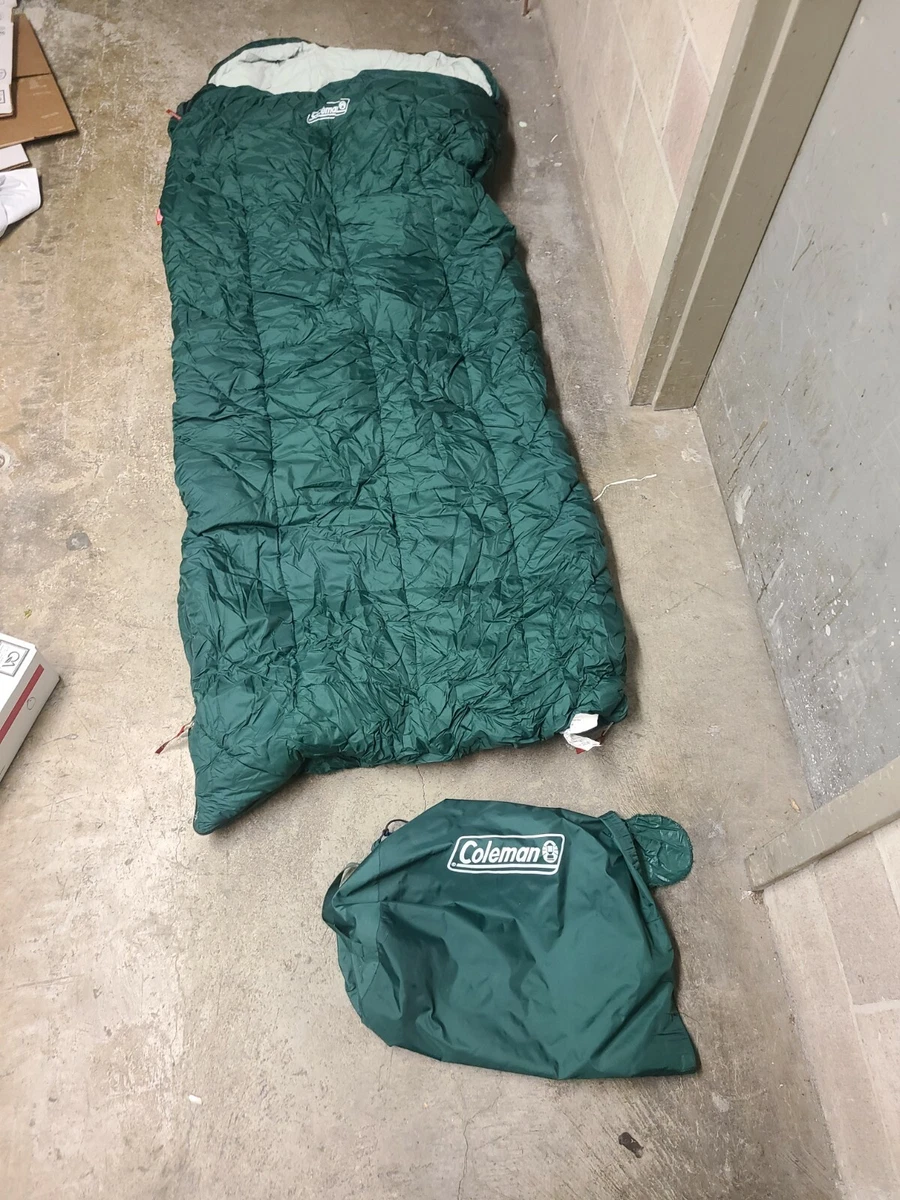 Coleman backpacking top mummy sleeping bag