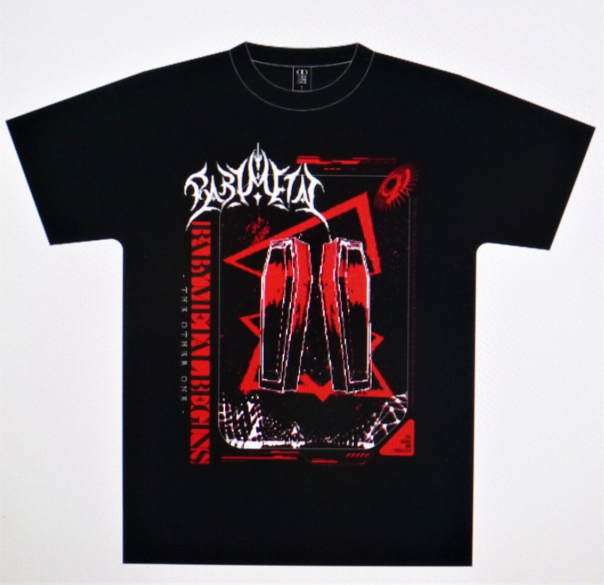 BABYMETAL T-shirt Size XL BEGINS Live 2023 April Japan THE OTHER